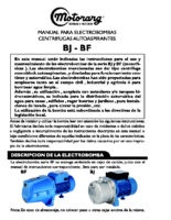 MANUAL Modelo BJ